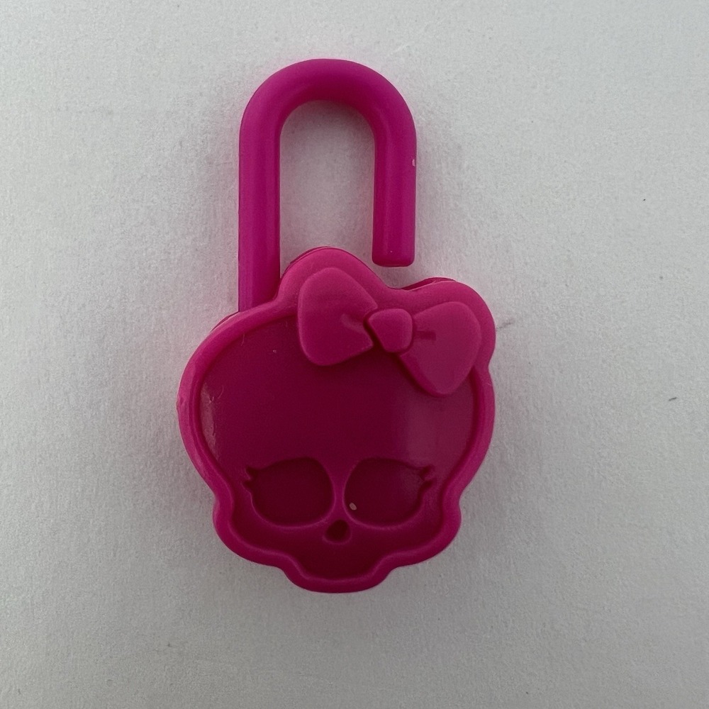 Monster‎ High Pink Skullette Skull Mini Locks